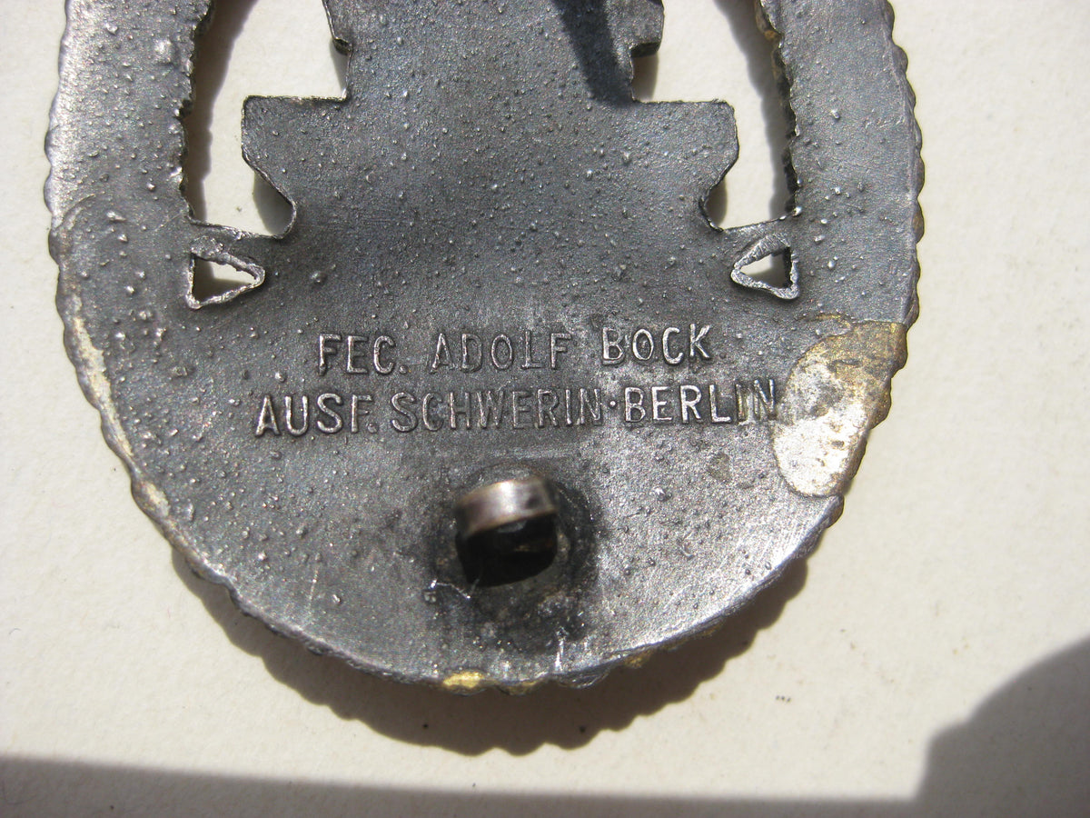 Flottenkriegsabzeichen Dickschiffabzeichen Kriegsmarine