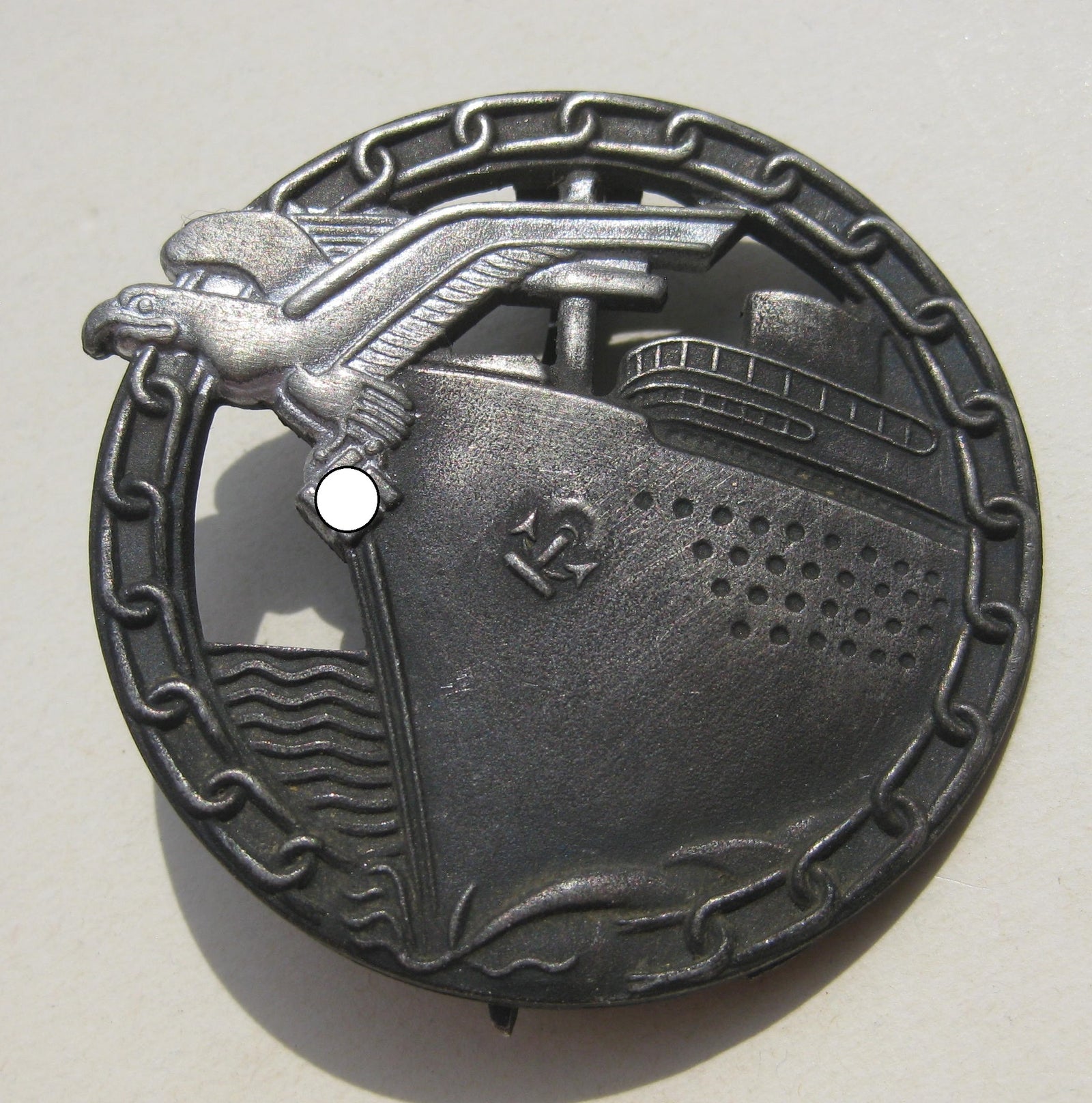 Blockadebrecher Kriegsabzeichen Hersteller: Otto Placzek in Berlin