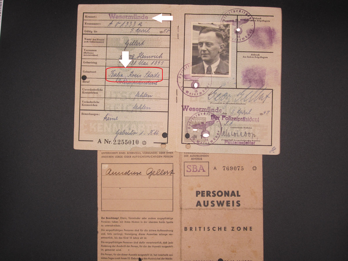 Verleihungsurkunden Besitzzeugnisse Dokumente Wiederholungsspange zum EK1 &amp; EK2