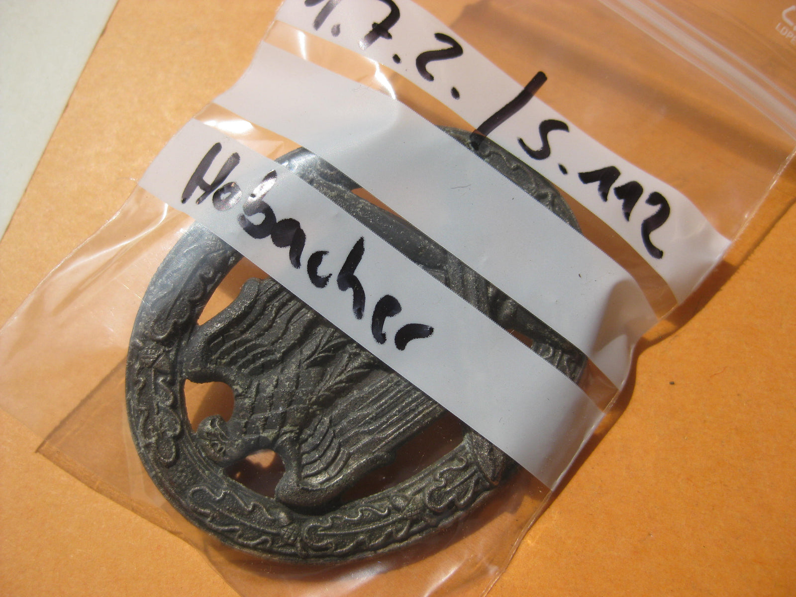 Allgemeines Sturmabzeichen (ASA) -SELTENE VARIANTE- Hersteller sicherlich Hobacher