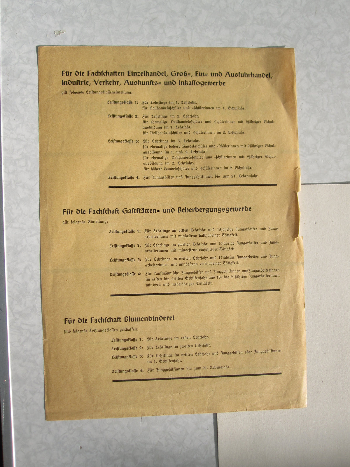 4. Reichsberufswettkampf 1937 Hitlerjugend HJ