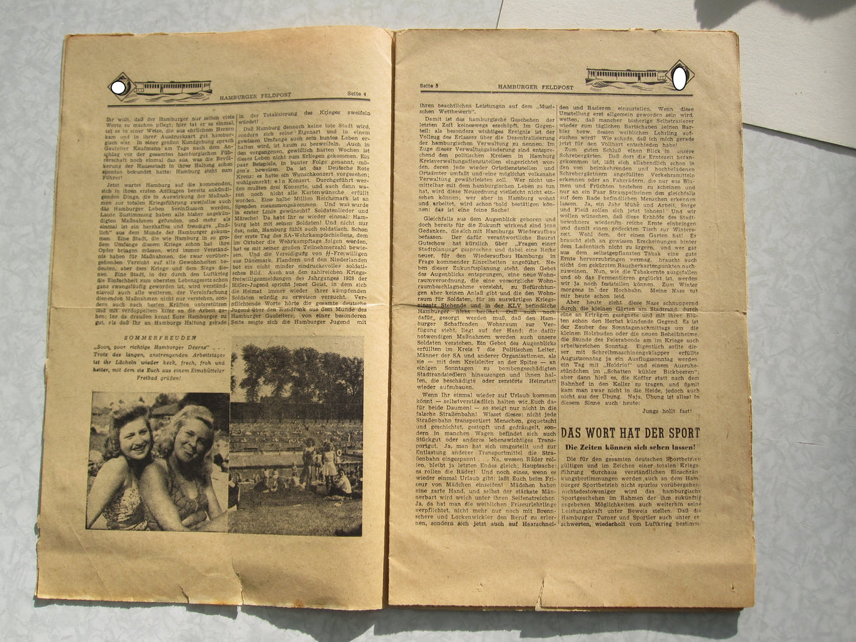 Hamburger Feldpost Illustrierte Heft 1944