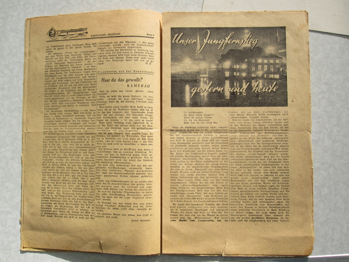 Hamburger Feldpost Illustrierte Heft 1944