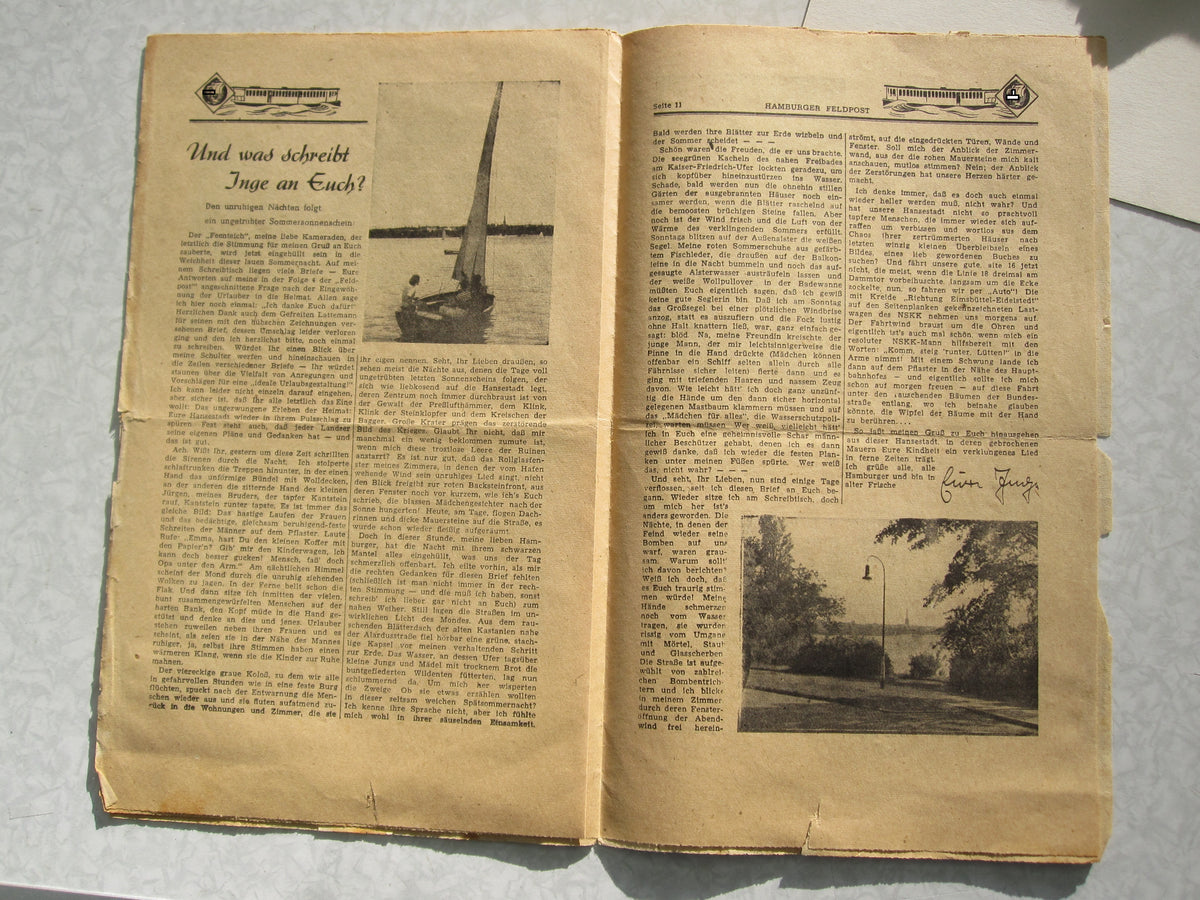Hamburger Feldpost Illustrierte Heft 1944
