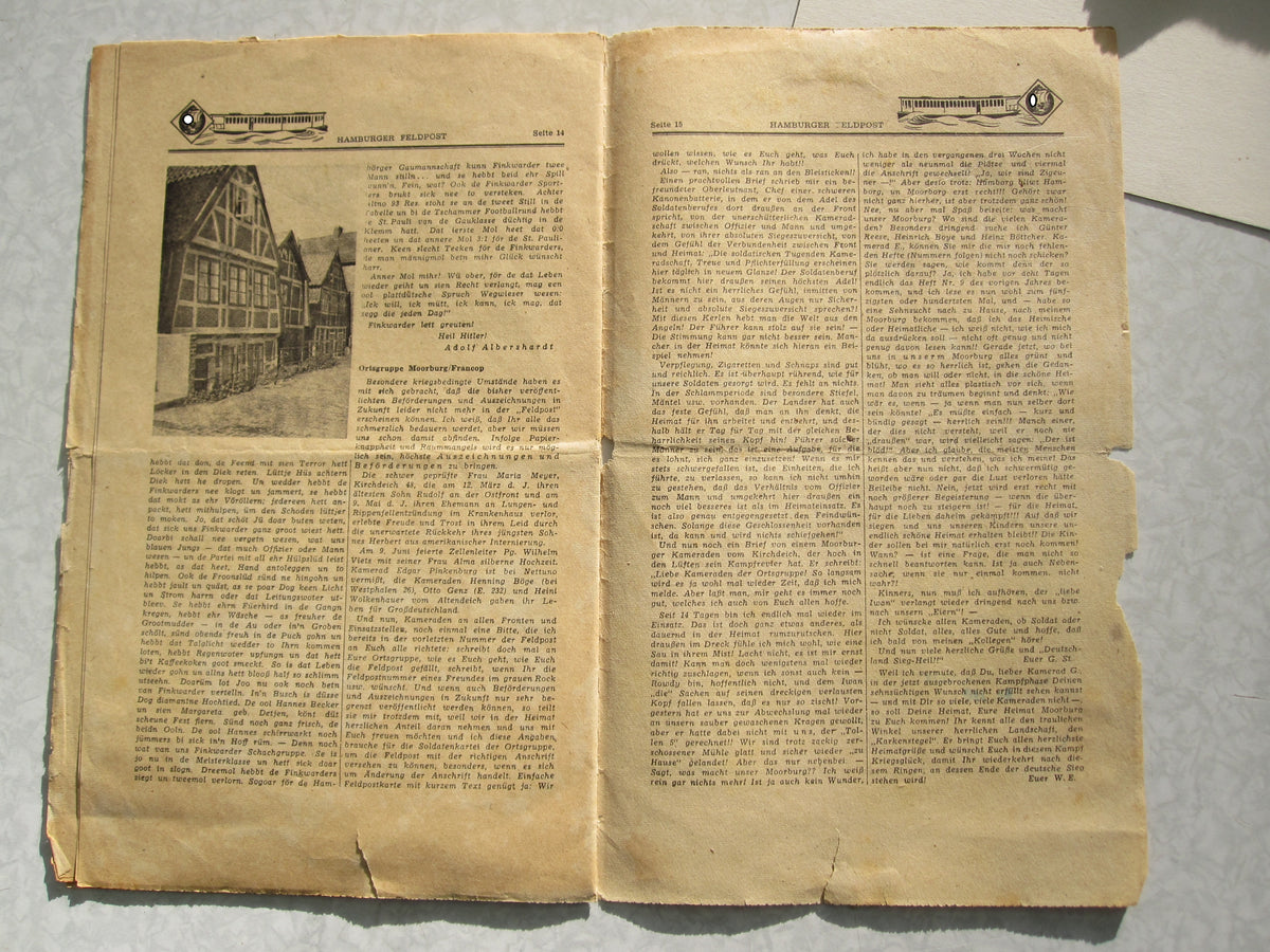 Hamburger Feldpost Illustrierte Heft 1944