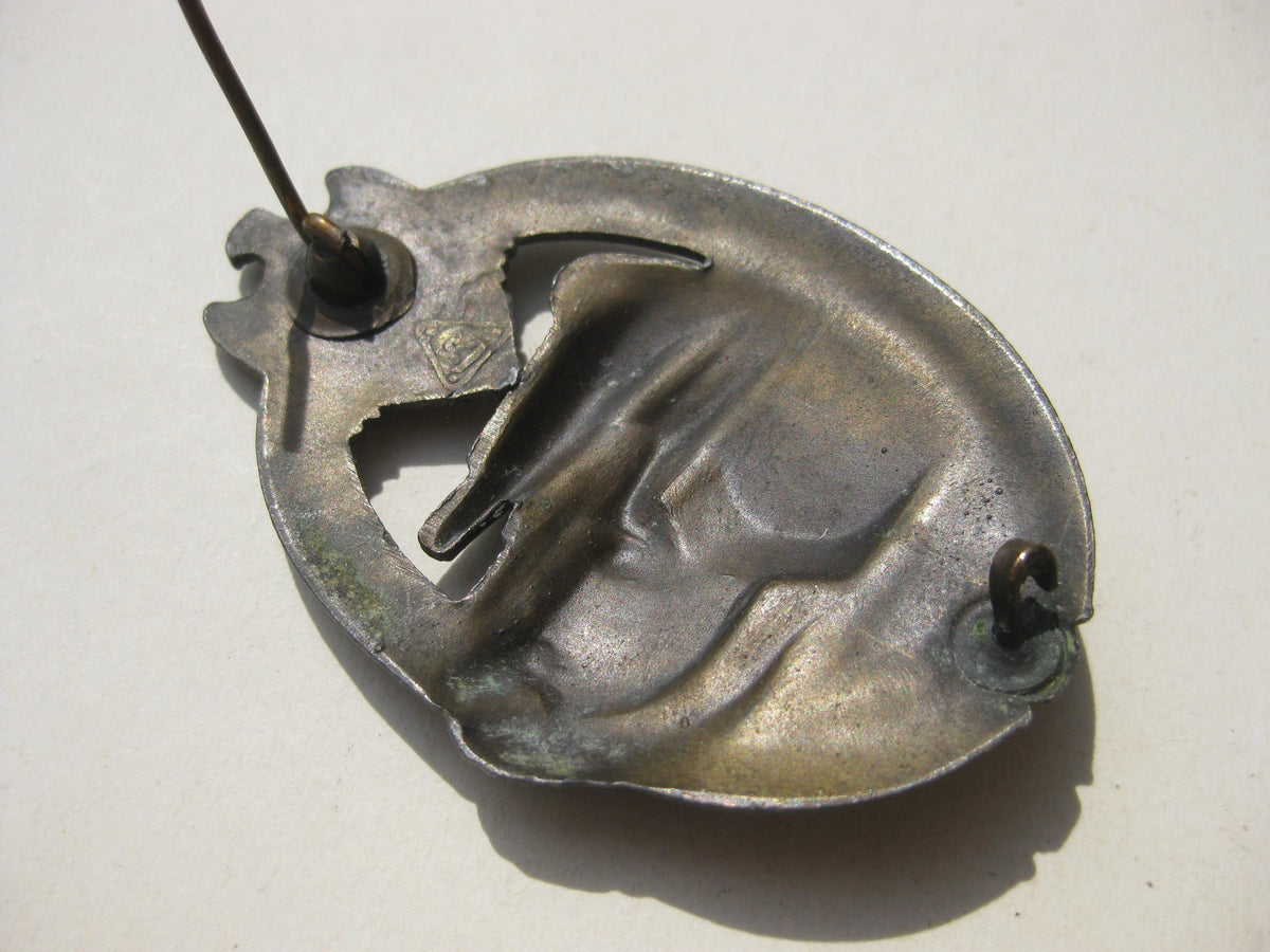 Panzerkampfabzeichen in Bronze Hersteller: Adolf Scholze