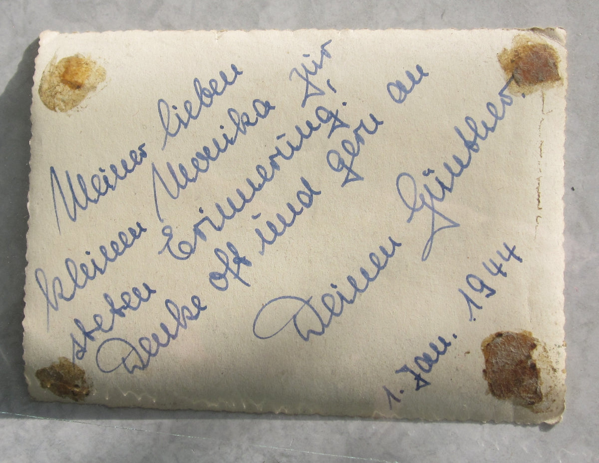 Uniformfoto Fliegertruppe Luftwaffe Wehrmacht Fliegerschützenabzeichen EK1/39