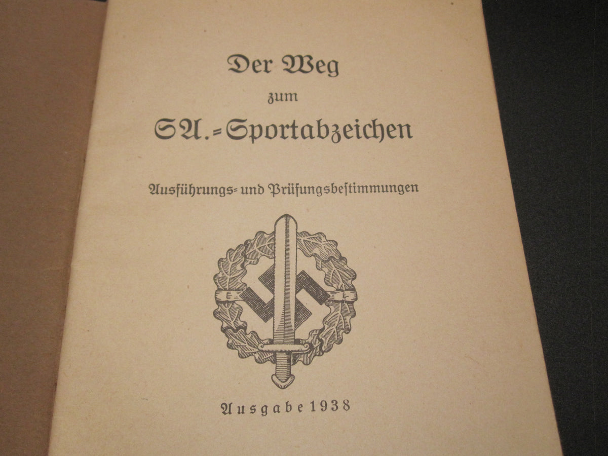 Urkundenheft  SA - Sportabzeichen Übungsbuch