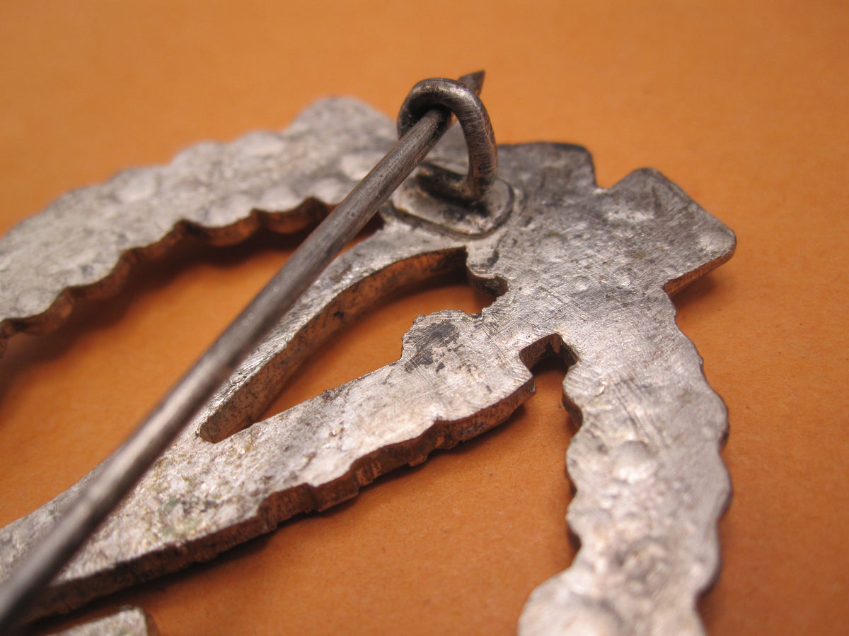 Infanterie Sturmabzeichen (ISA) des Heeres in Silber C.E. JUNCKER Mint Condition