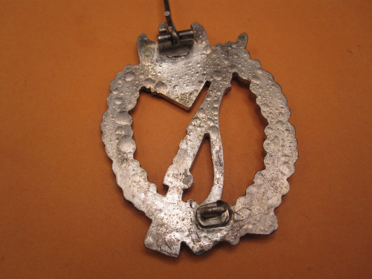 Infanterie Sturmabzeichen (ISA) des Heeres in Silber C.E. JUNCKER Mint Condition