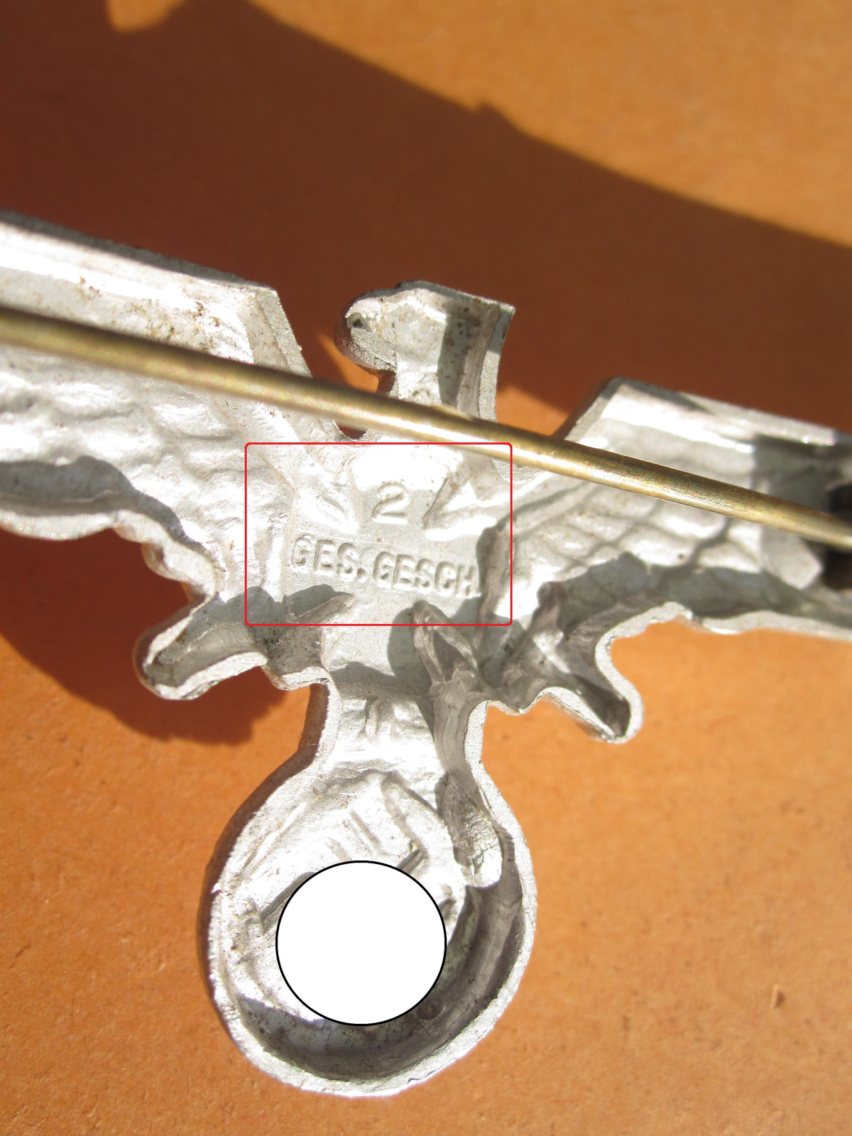 Brustadler zur Uniform des Kriegerbund (DRKB)