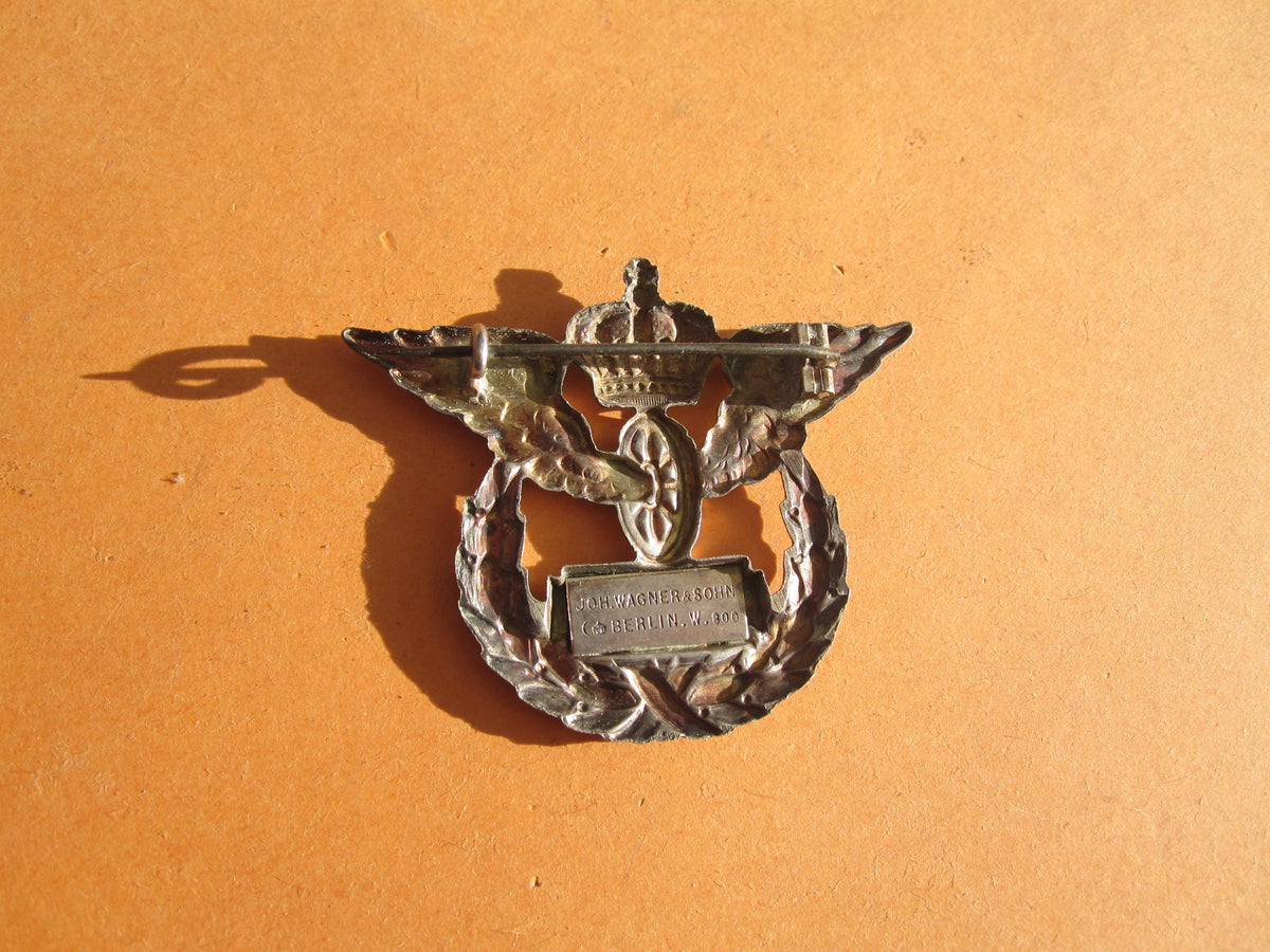 Deutsche Eisenbahn Erinnerungsabzeichen für 25 Dienstjahre -Preußen- Kaiserreich Eisenbahner