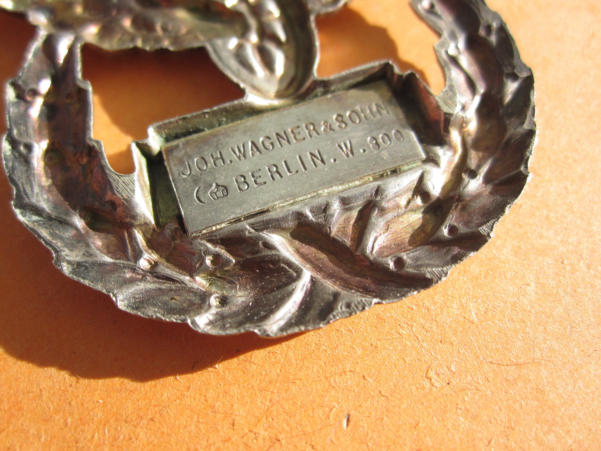 Deutsche Eisenbahn Erinnerungsabzeichen für 25 Dienstjahre -Preußen- Kaiserreich Eisenbahner