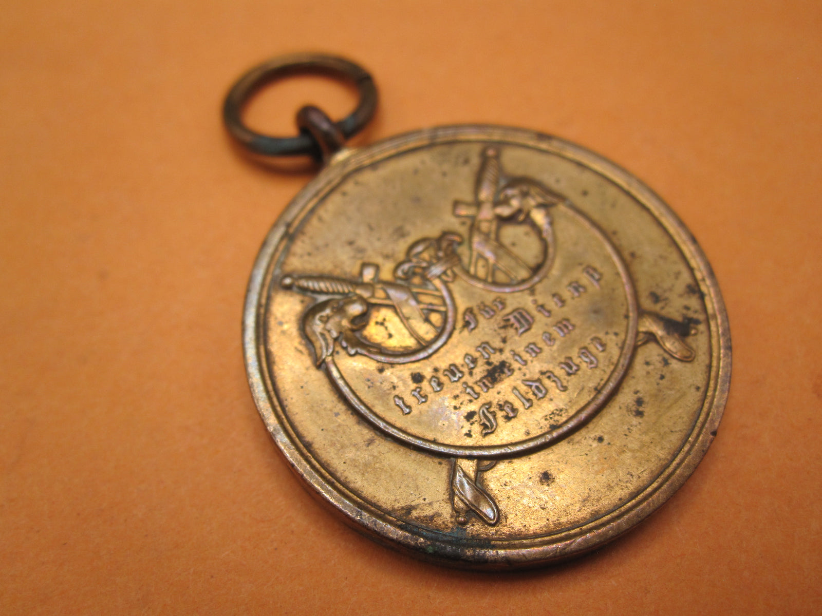 Württemberg Kriegsdenkmünze 1 Feldzug Feldzugsmedaille 1840 Waterloomedaille