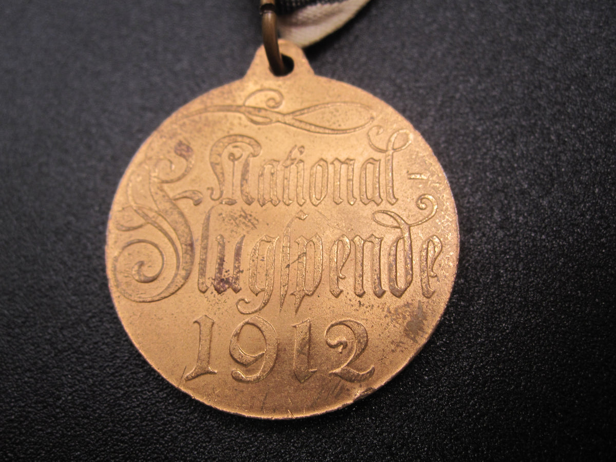 Preußen Medaille National Flugspende 1912