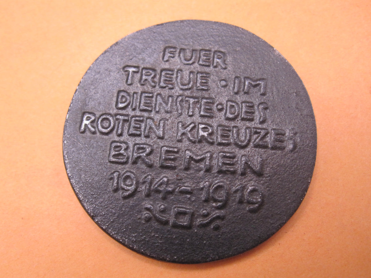 Medaille deutsches rotes Kreuz BREMEN 1919