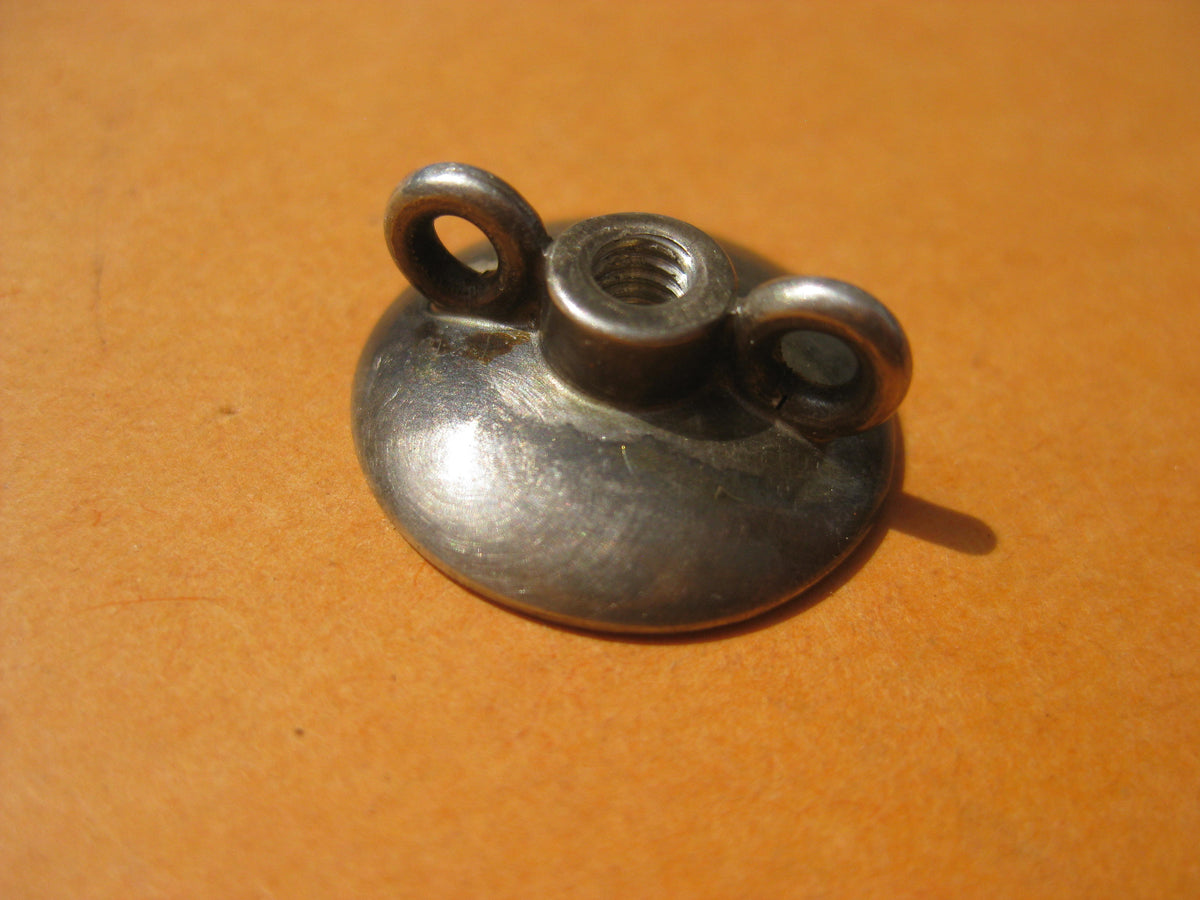 Eisernes Kreuz 1.Klasse von 1914 (EK1/14) an SCHRAUBSCHEIBE seltene Variante in echt Silber