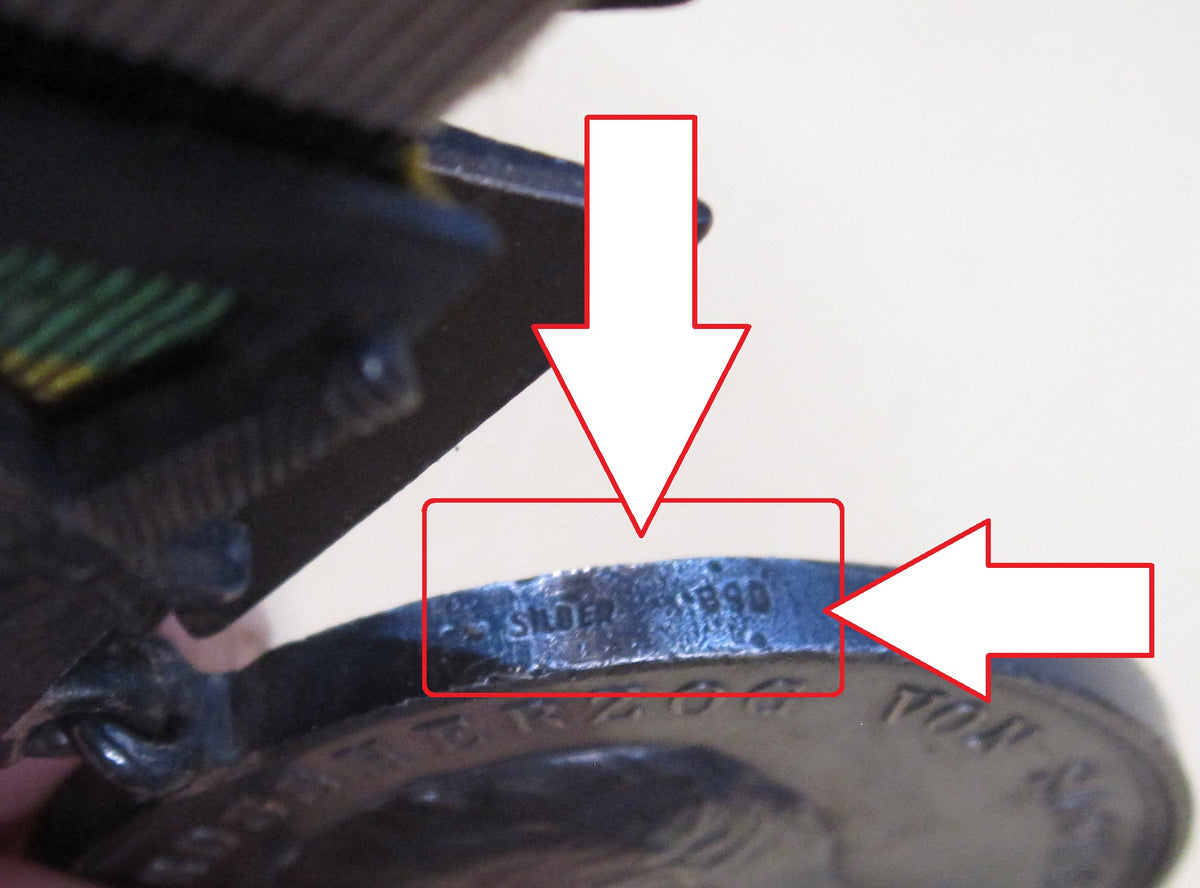 3er Ordensspange Verdienstmedaille in Silber Sachsen Weimar Eisenach mit Schwerterspange