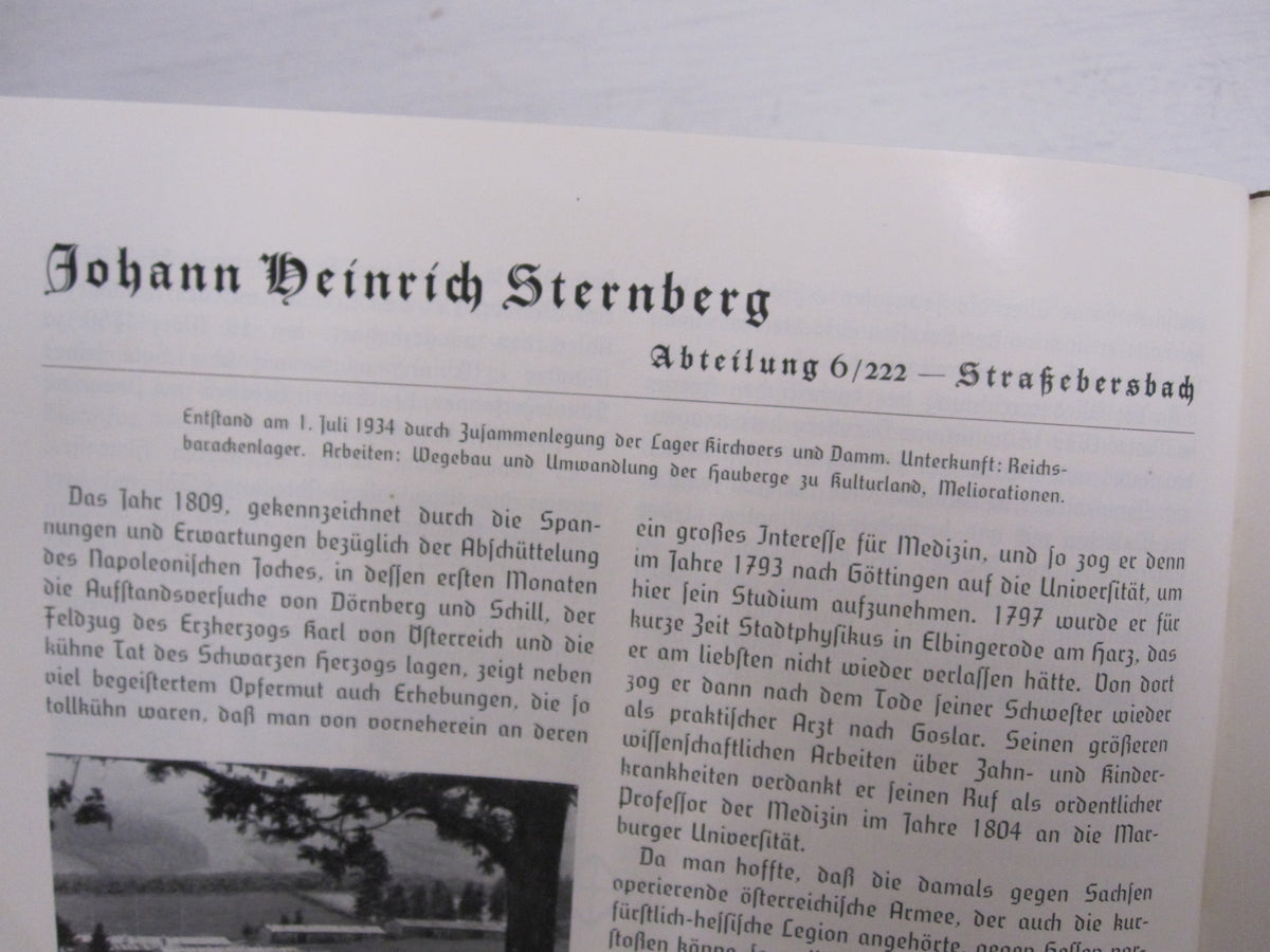 Buch Ehrennamen der Reichsarbeitsdienstabteilungen HESSEN Nord Kassel