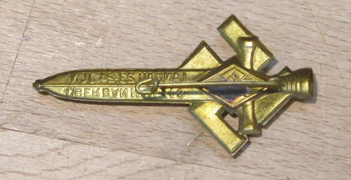 Veranstaltungsabzeichen Hitlerjugend (HJ) Abzeichen Landau Bayern 1933