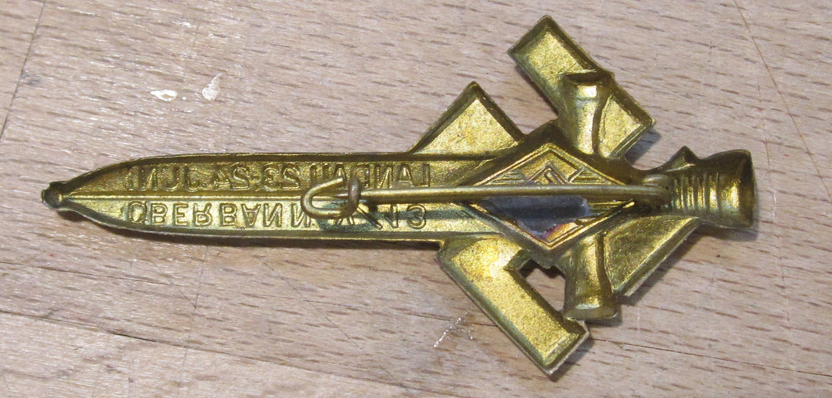 Veranstaltungsabzeichen Hitlerjugend (HJ) Abzeichen Landau Bayern 1933