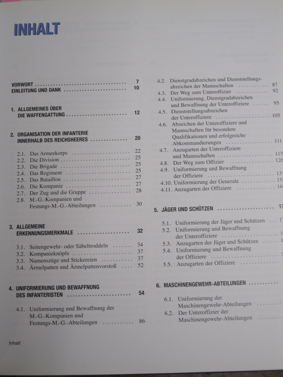 Buch UNIFORMEN der deutschen Infanterie 1888 bis 1914 in Farbe