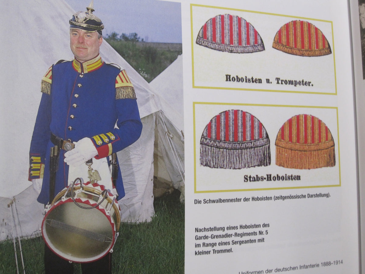 Buch UNIFORMEN der deutschen Infanterie 1888 bis 1914 in Farbe