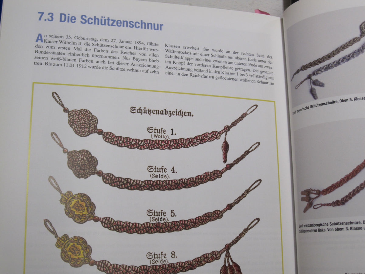 Buch UNIFORMEN der deutschen Infanterie 1888 bis 1914 in Farbe