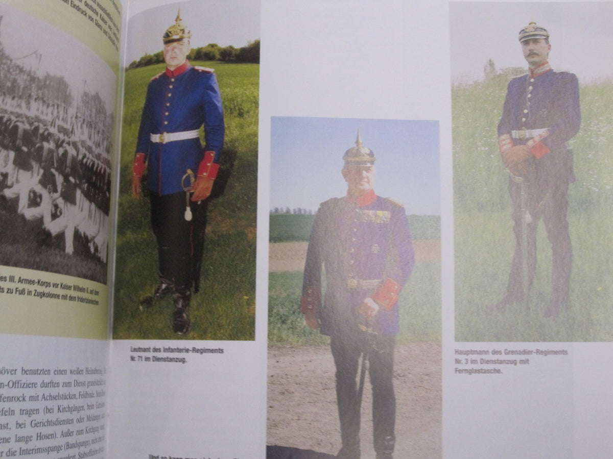 Buch UNIFORMEN der deutschen Infanterie 1888 bis 1914 in Farbe