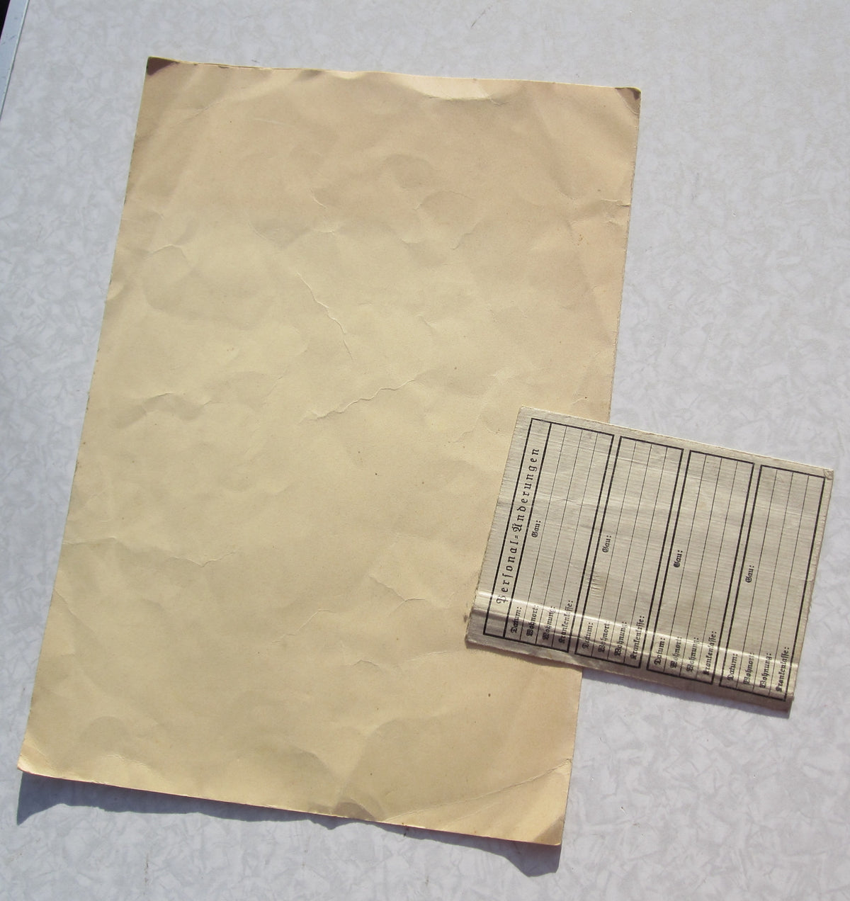 Urkunde Hitlerjugend (HJ / JM) &amp; Gesundheitspaß