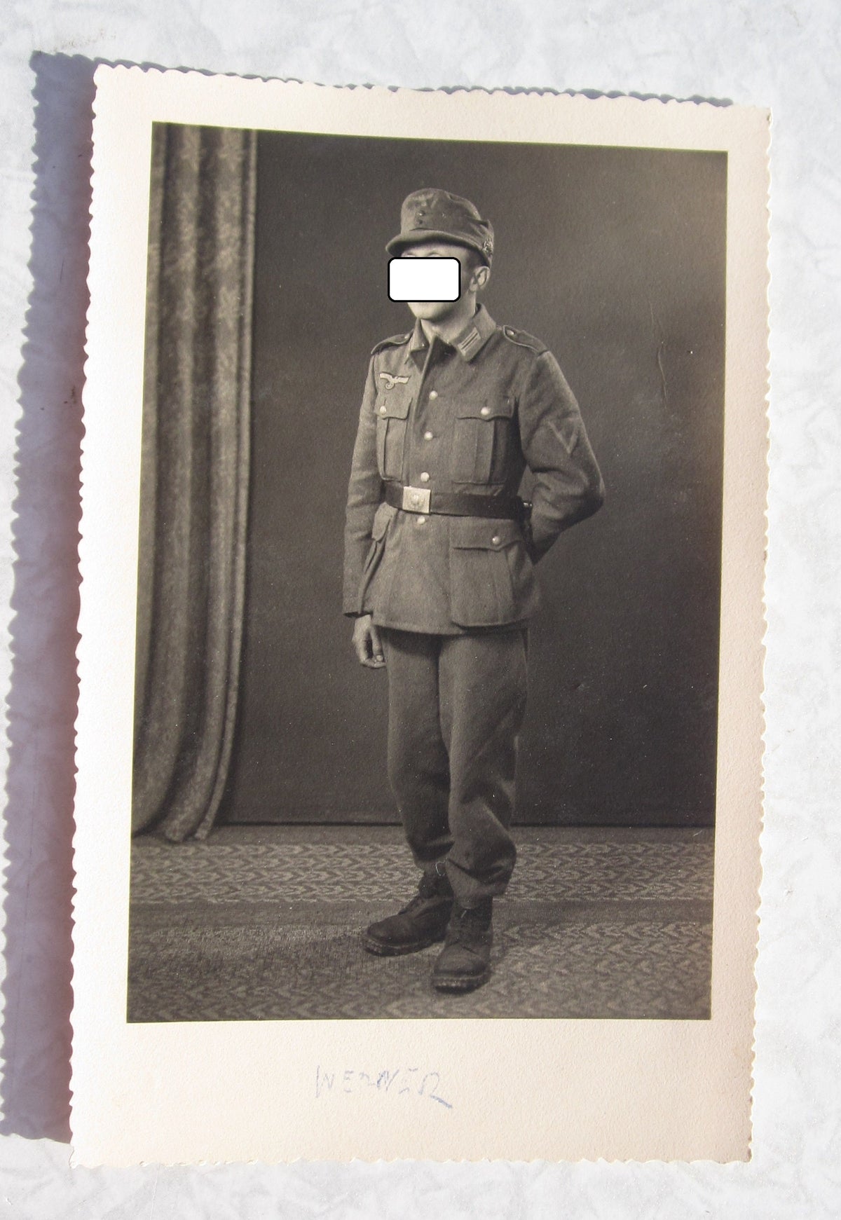 Uniformfoto Gebirgsjäger / Gebirgstruppe