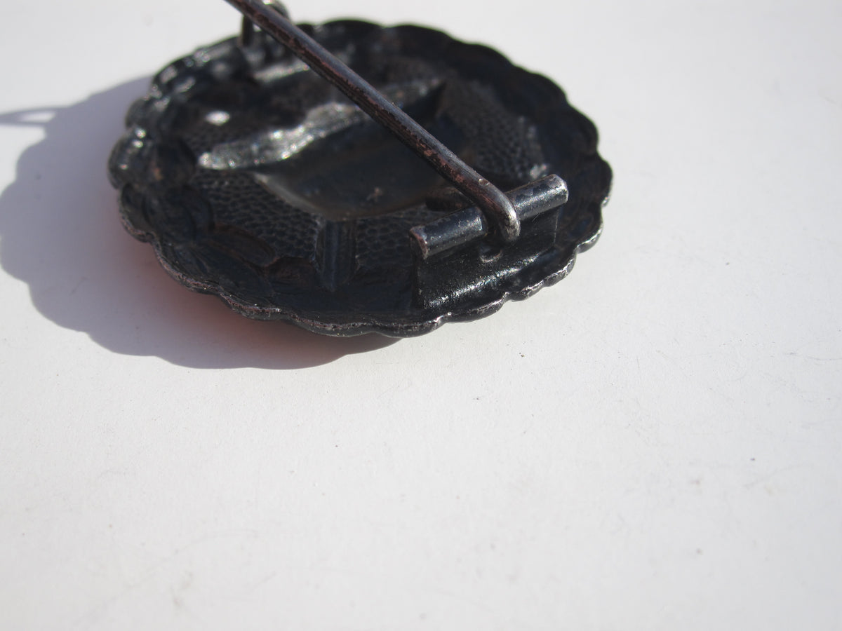 Verwundetenabzeichen in Schwarz 1918 aus Eisen (VAZ)