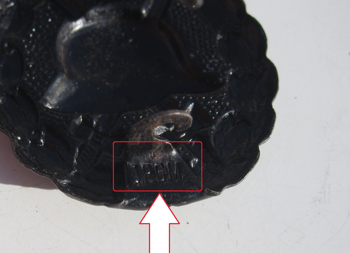 Verwundetenabzeichen in Schwarz 1918 aus Eisen (VAZ)