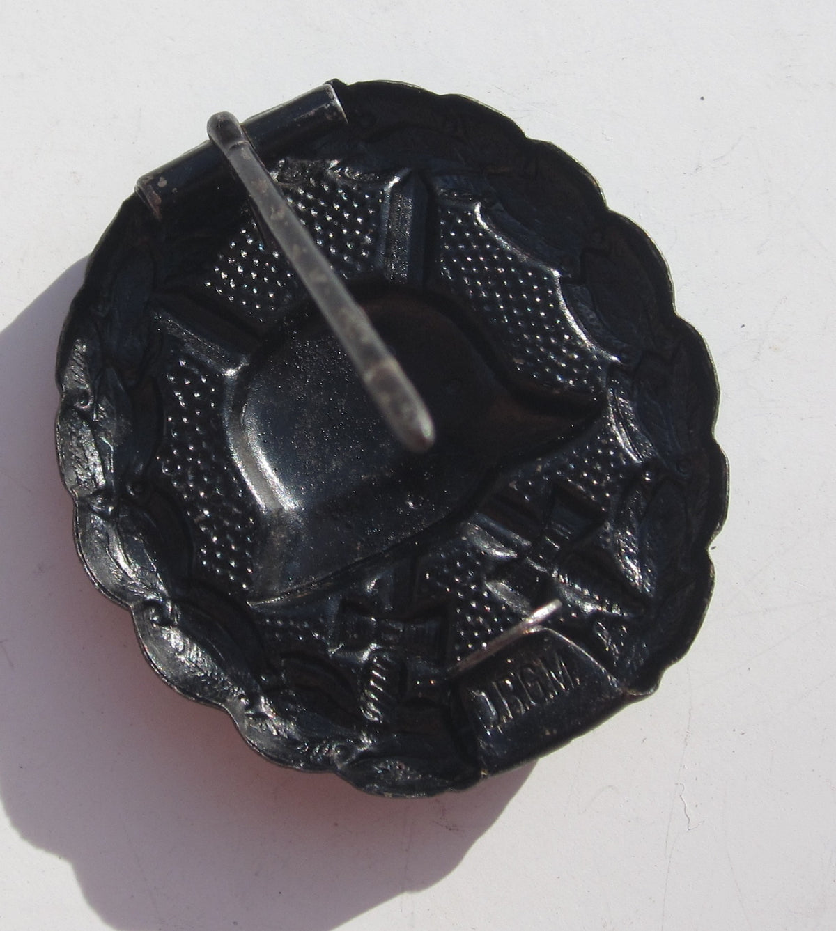 Verwundetenabzeichen in Schwarz 1918 aus Eisen (VAZ)