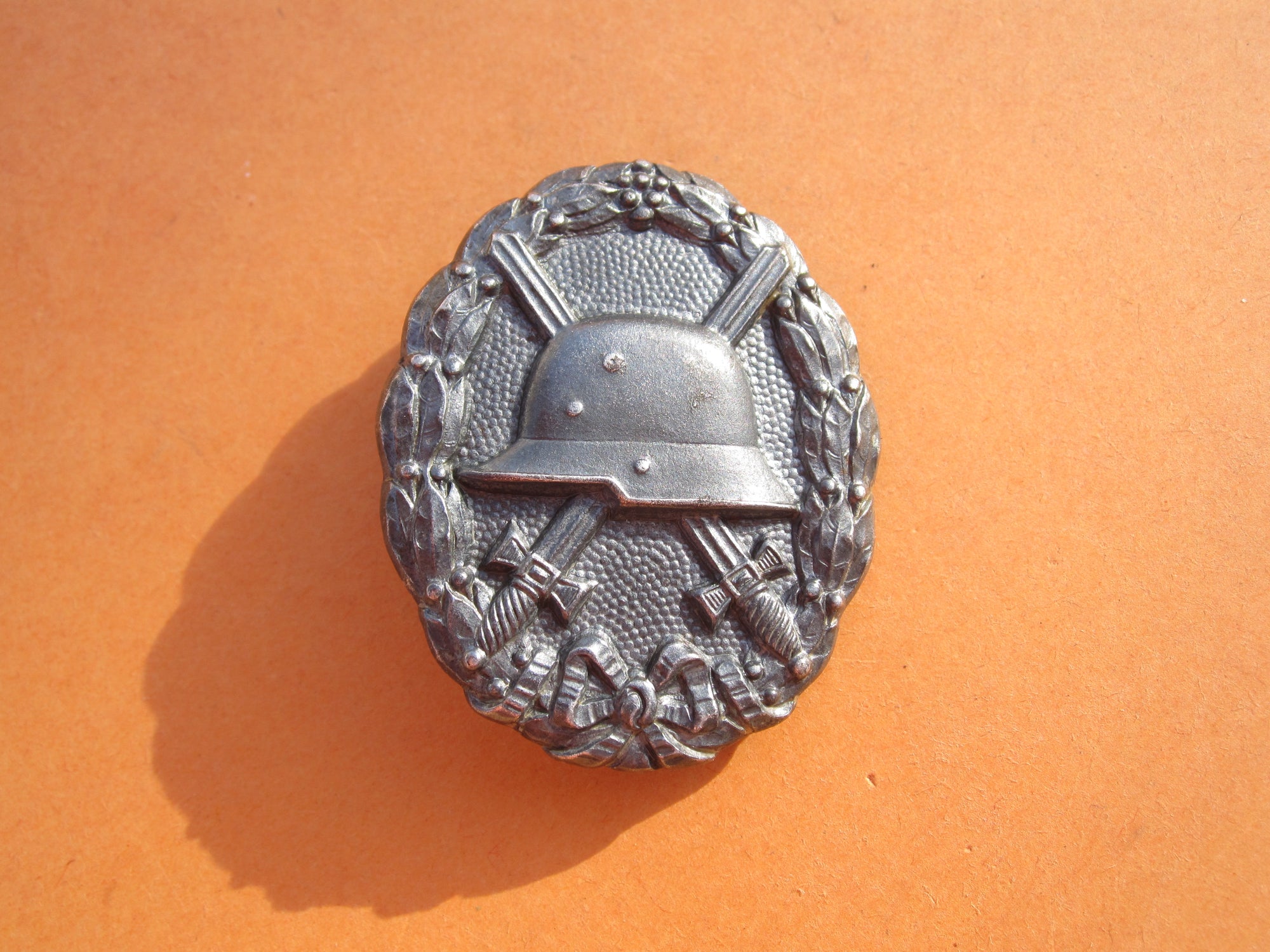 Verwundetenabzeichen in Silber 1918 aus Eisen (VAZ)