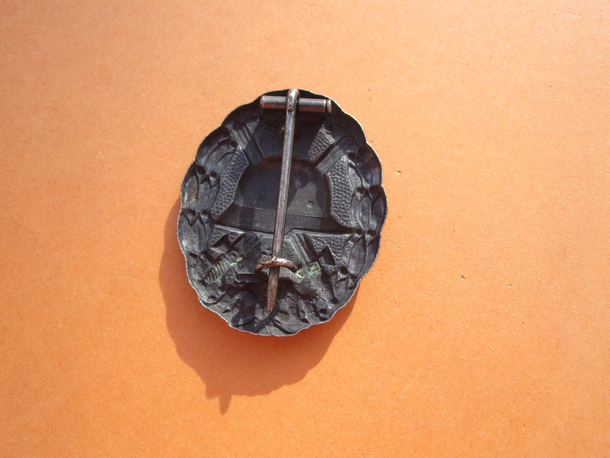 Verwundetenabzeichen in Silber 1918 aus Eisen (VAZ) GODET