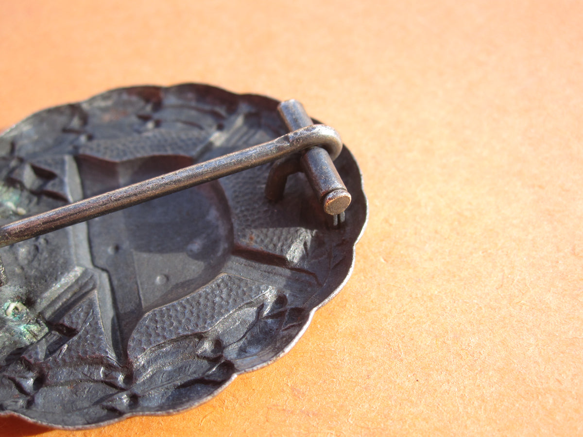 Verwundetenabzeichen in Silber 1918 aus Eisen (VAZ) GODET