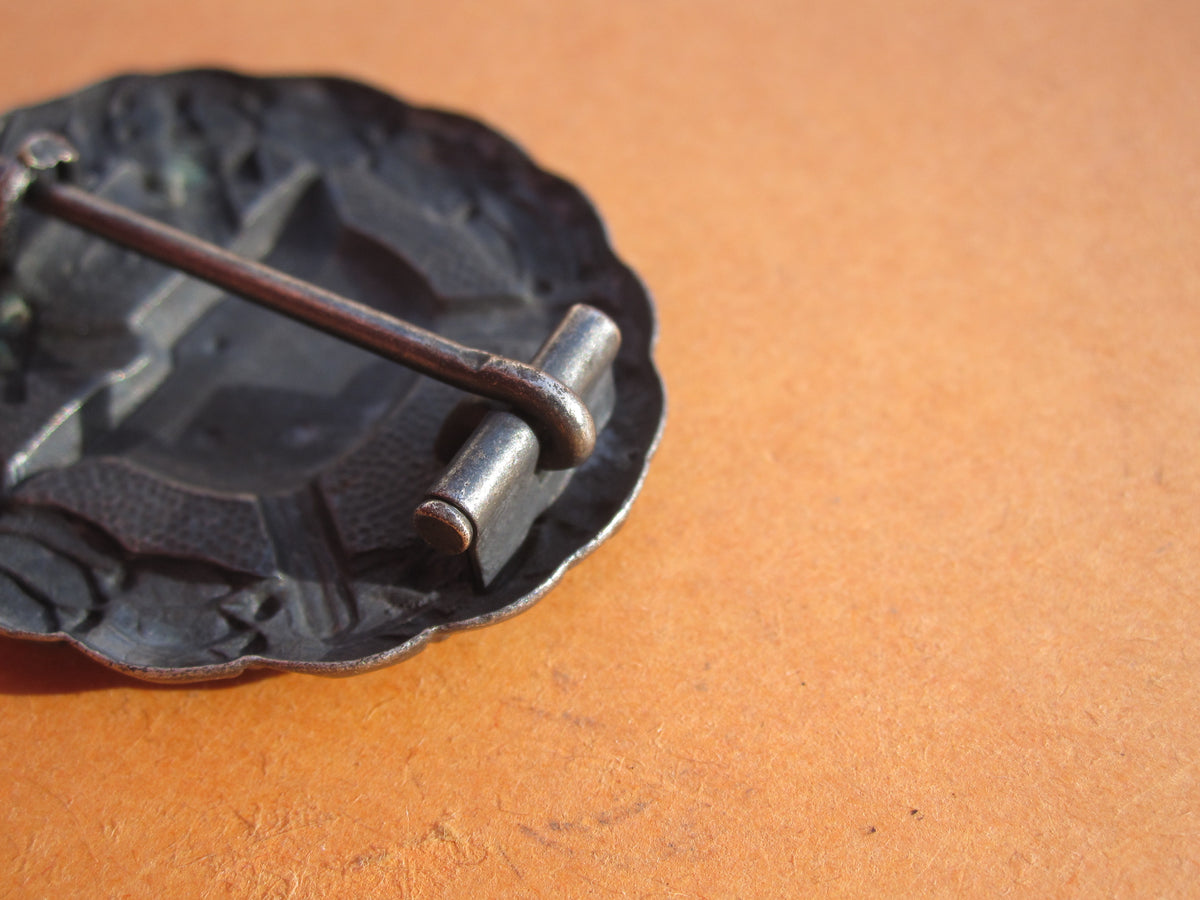 Verwundetenabzeichen in Silber 1918 aus Eisen (VAZ) GODET