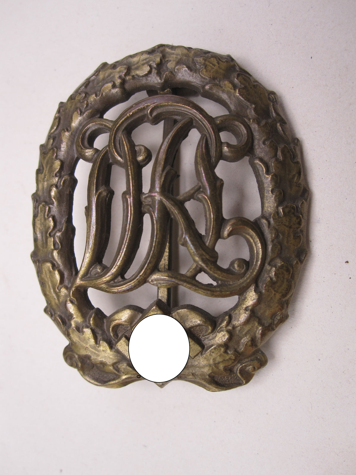 DRL Sportabzeichen in Bronze mit Hersteller Wernstein