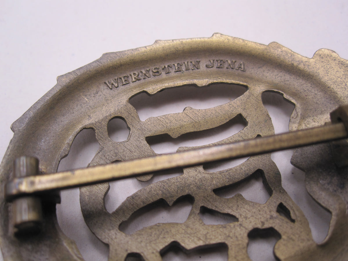 DRL Sportabzeichen in Bronze mit Hersteller Wernstein