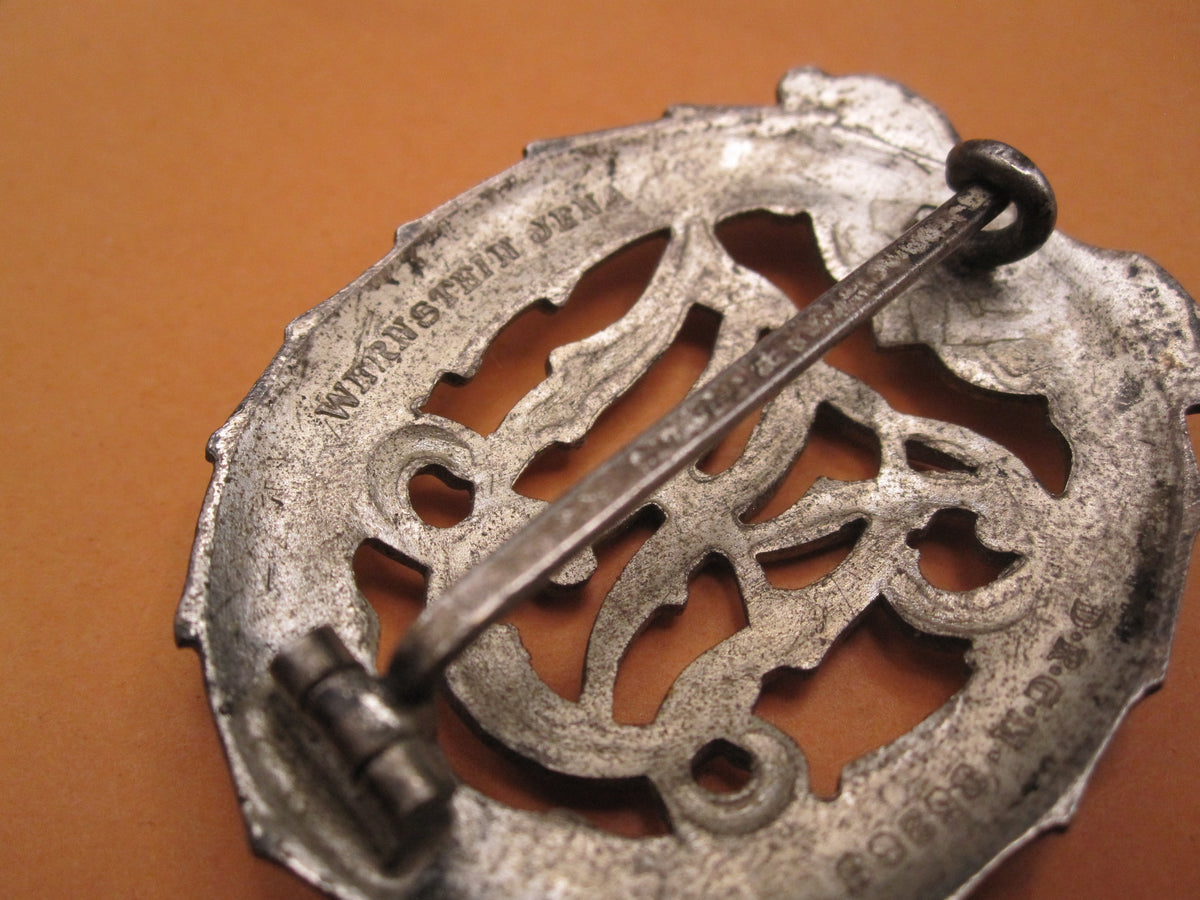 DRL Sportabzeichen in SILBER mit Hersteller Wernstein Jena