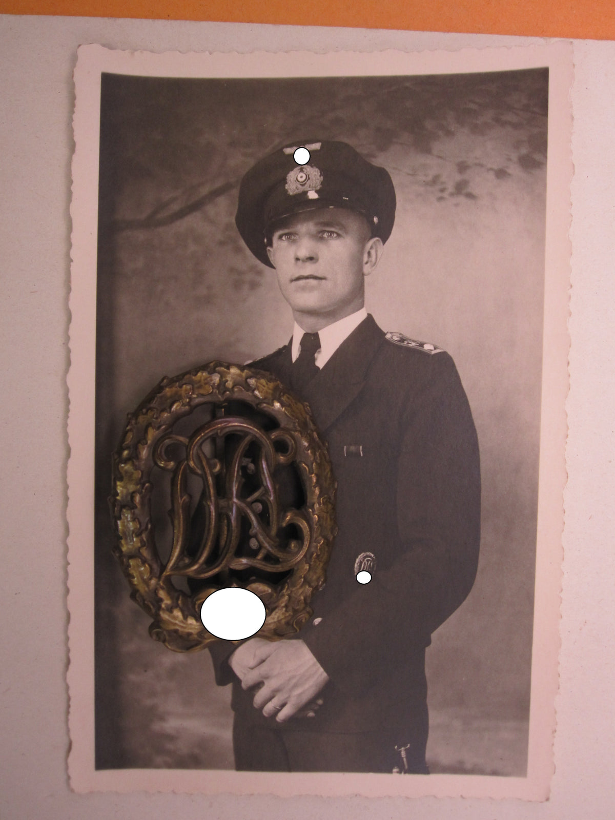 DRL Sportabzeichen in Bronze mit Hersteller Wernstein