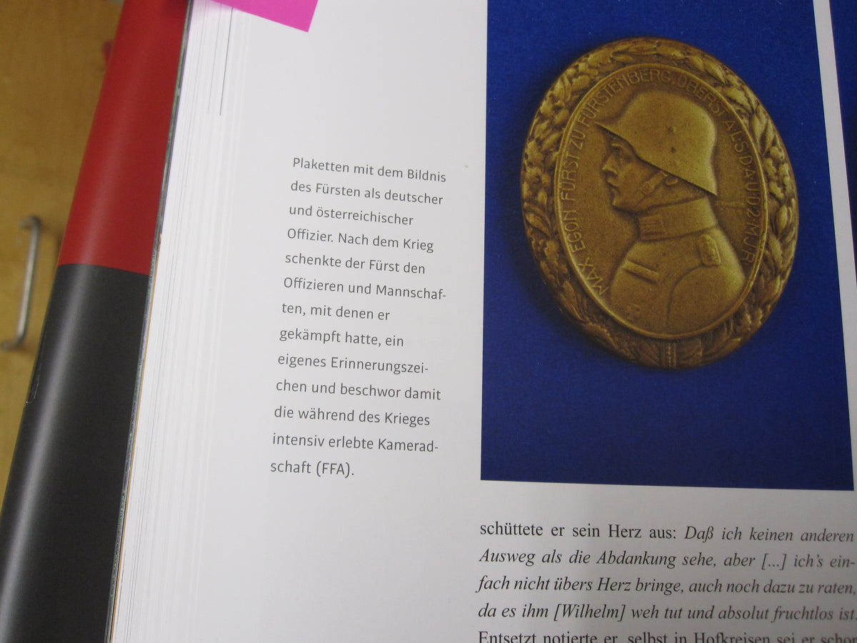 Erinnerungsabzeichen an Fürst Max Egon von Fürstenberg Österreich