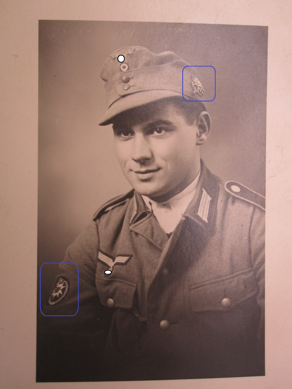 Uniformfoto Gebirgsjäger / Gebirgstruppe