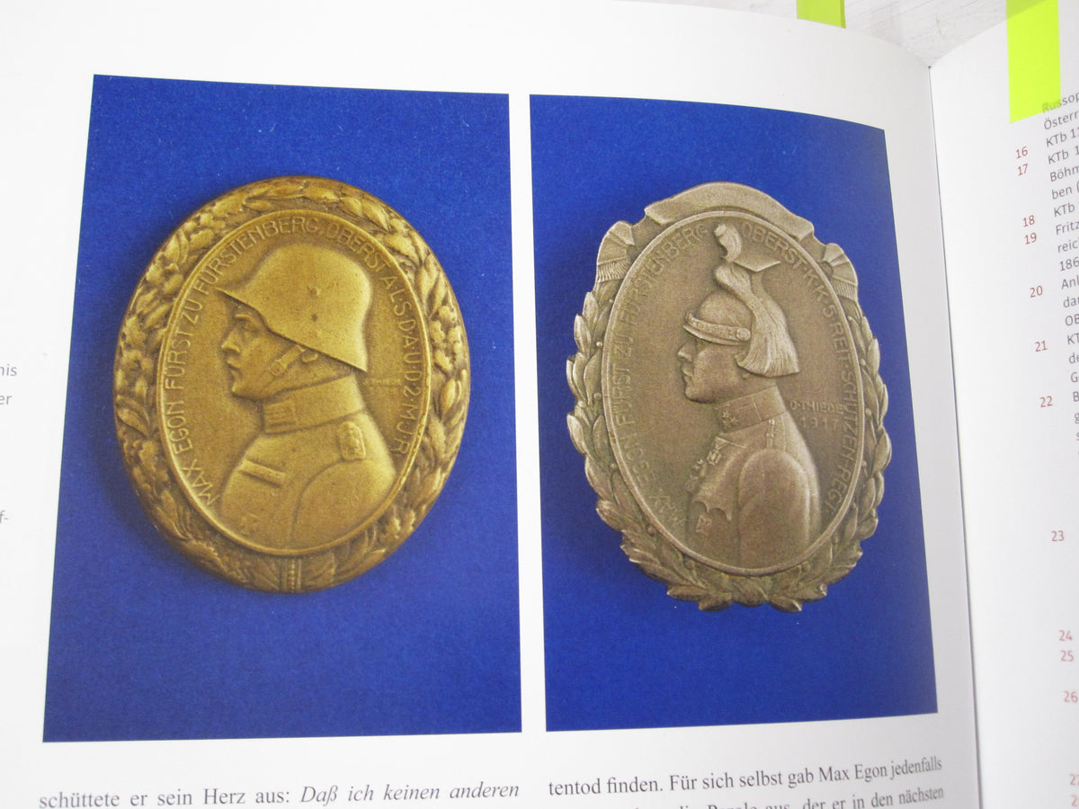 Erinnerungsabzeichen an Fürst Max Egon von Fürstenberg Österreich