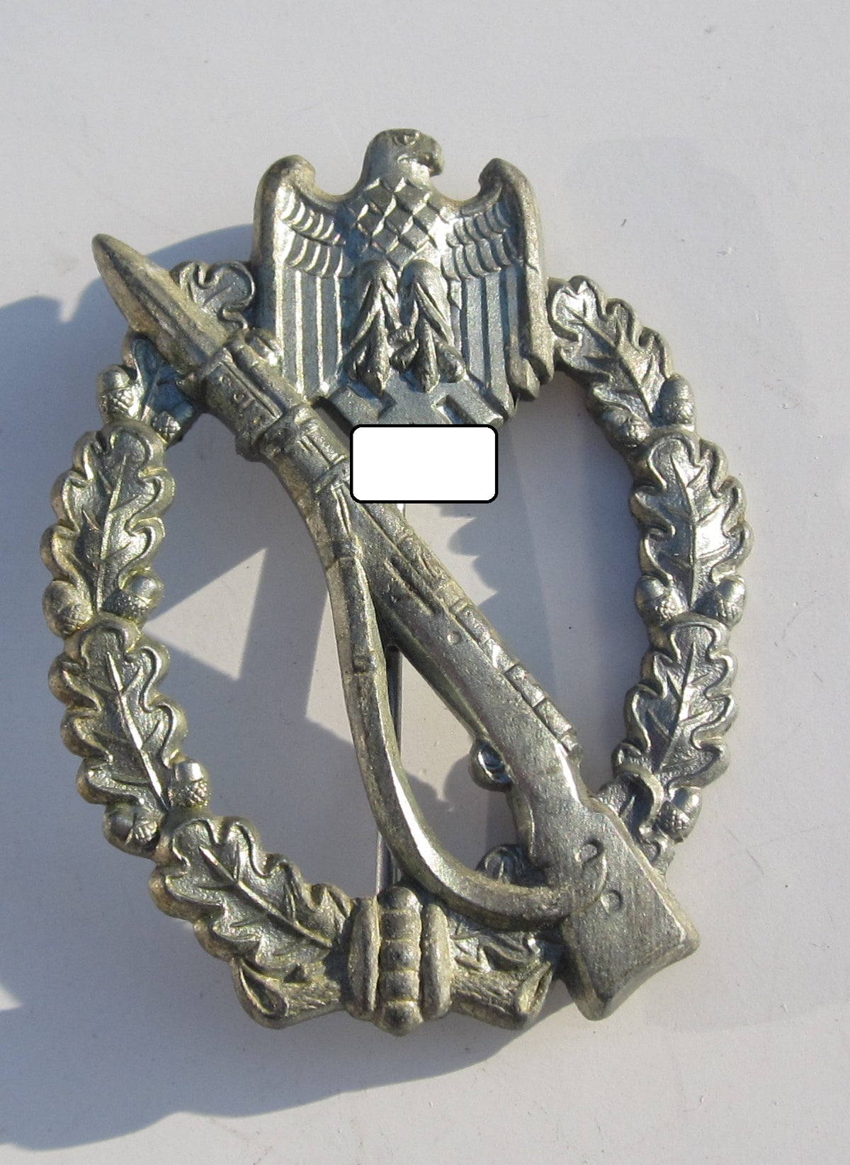 Infanterie Sturmabzeichen (ISA) des Heeres in Silber "GWL"