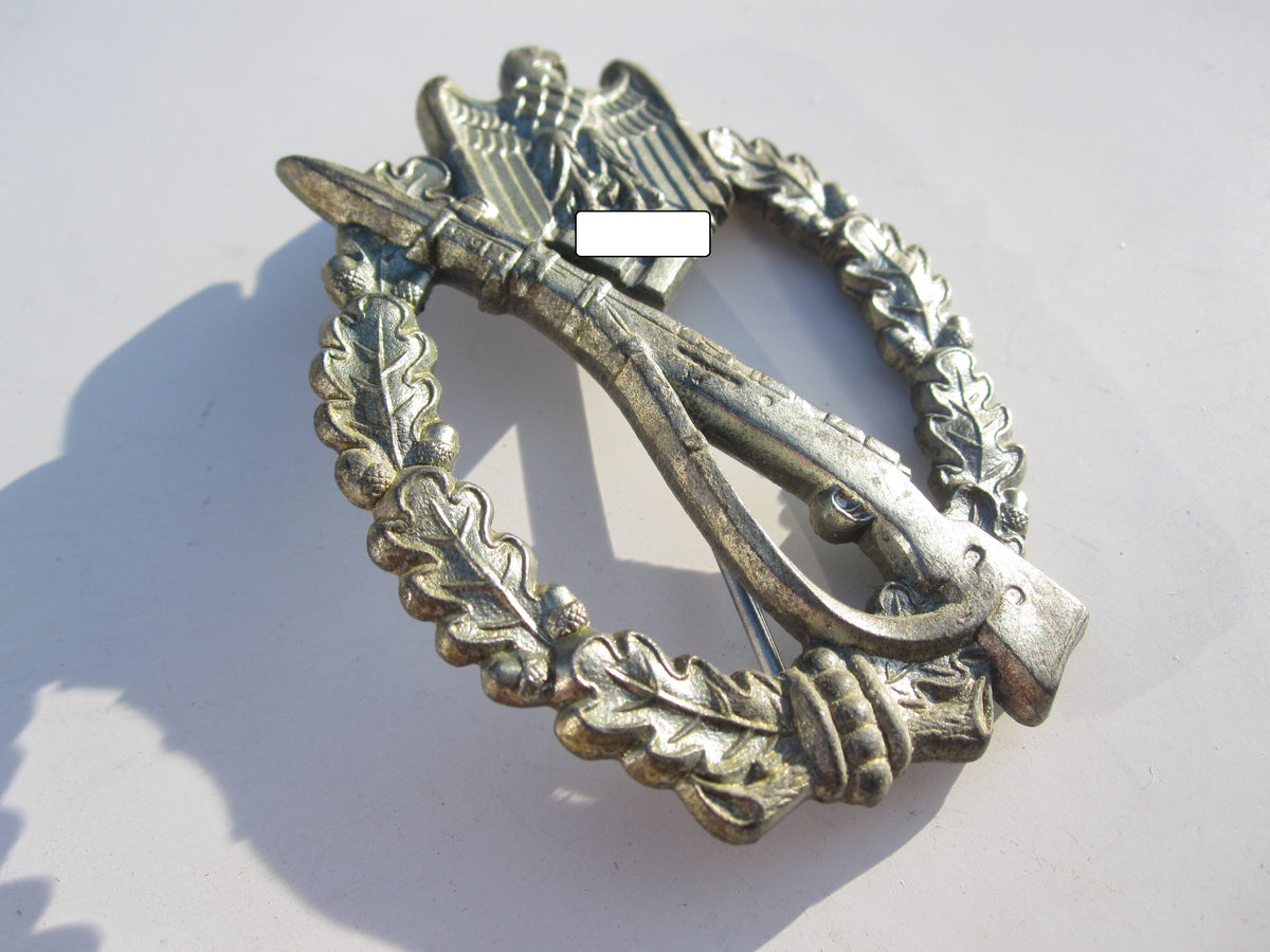 Infanterie Sturmabzeichen (ISA) des Heeres in Silber "GWL"