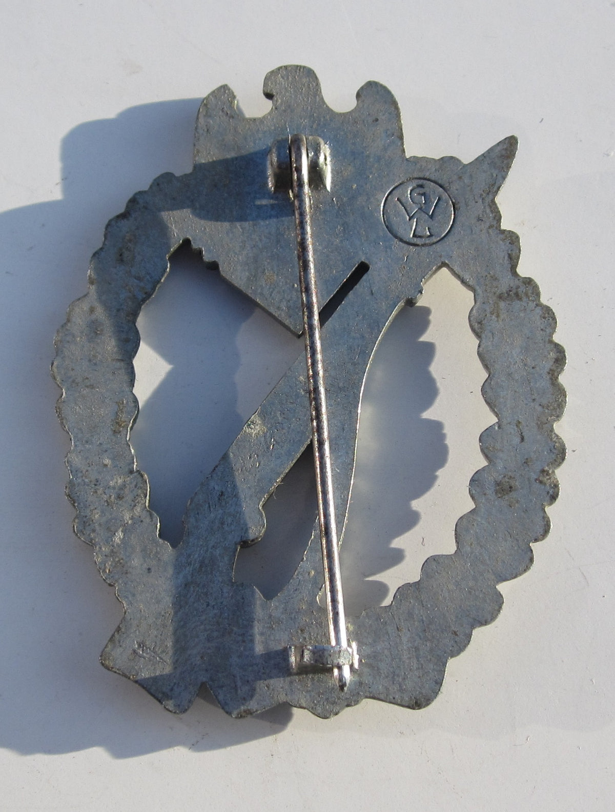 Infanterie Sturmabzeichen (ISA) des Heeres in Silber "GWL"