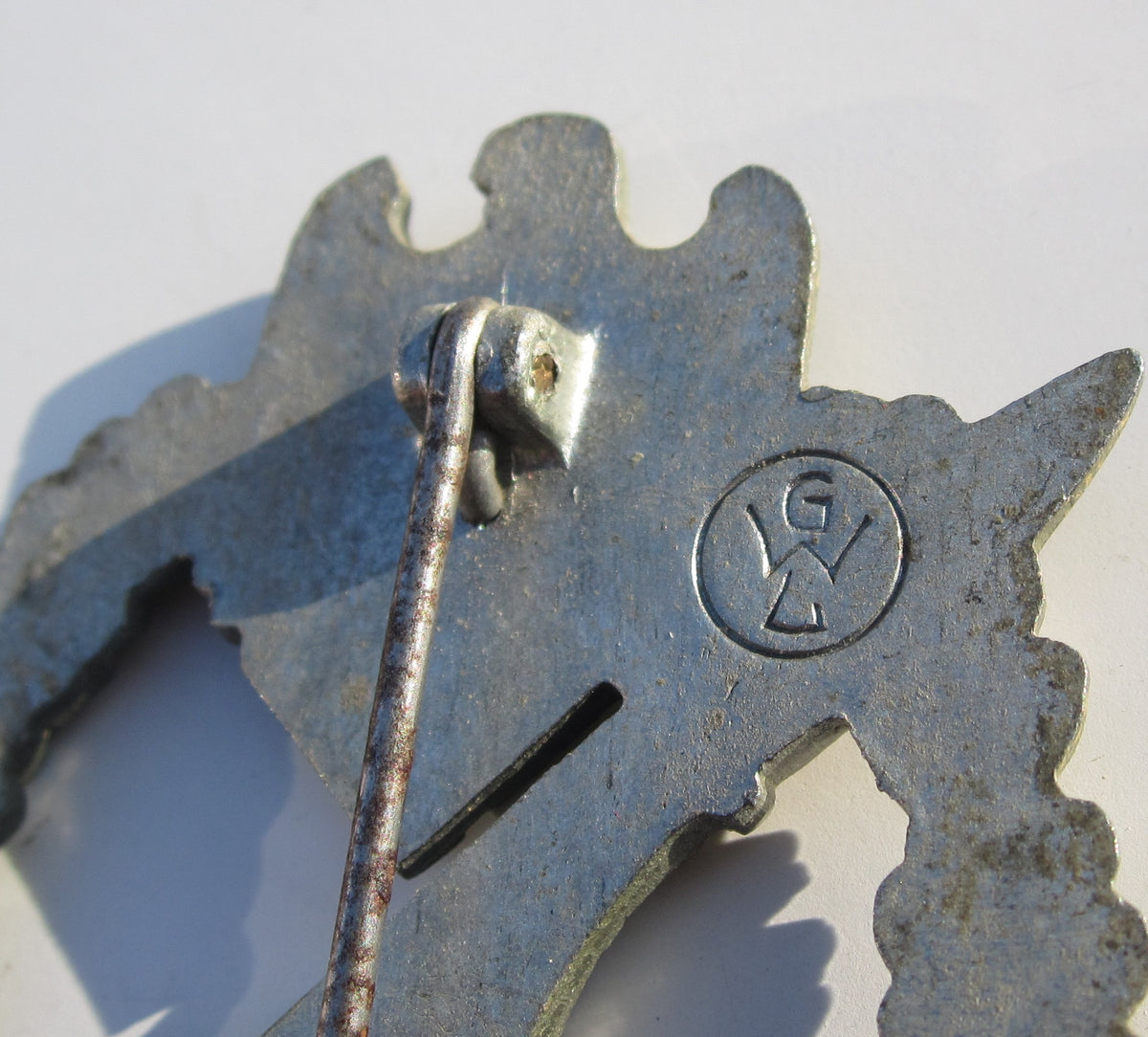 Infanterie Sturmabzeichen (ISA) des Heeres in Silber "GWL"