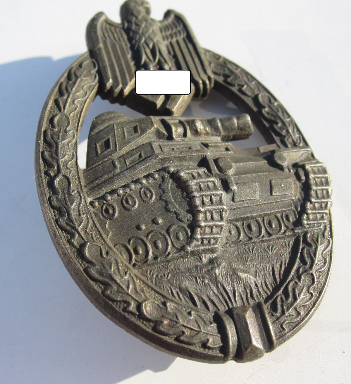 Panzerkampfabzeichen in Bronze Hersteller: AS im Dreieck MINT CONDITON